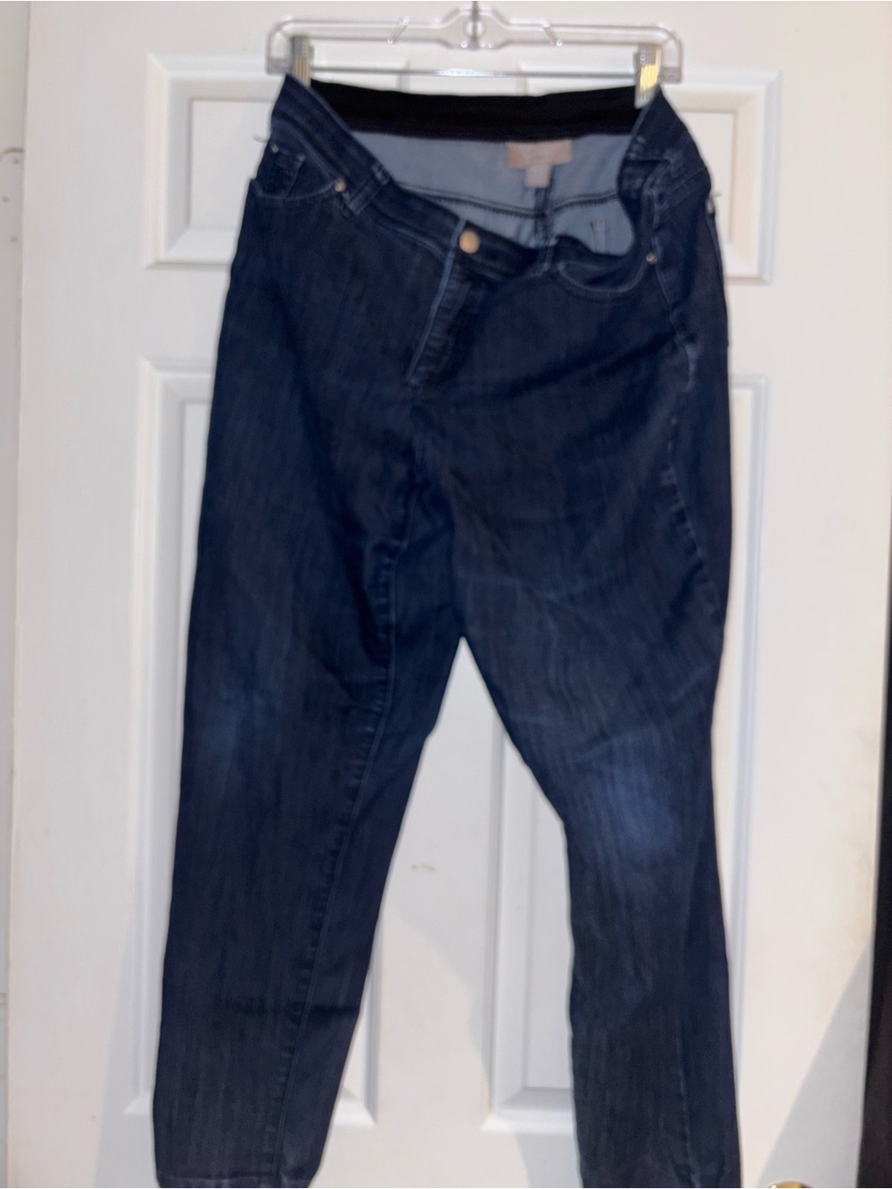 Chico's Women's Dark Indigo Cropped Jeans